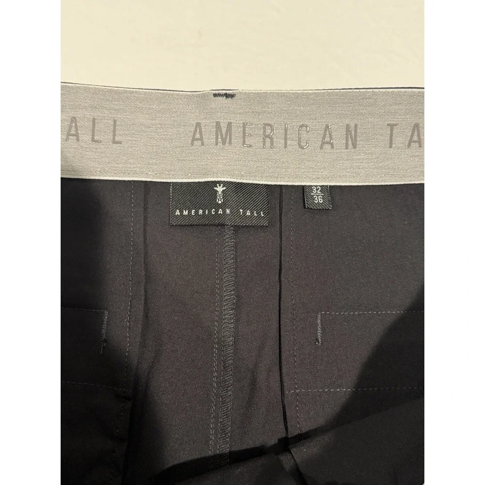 American‎ Tall Pants Men's Size 32/36 Tapered Leg Stretch Chino AM-PC 10024 NWT